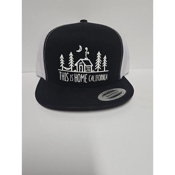 Snap-Back Other - This Is Home California Trucker / Snapback Hat Unisex - Black